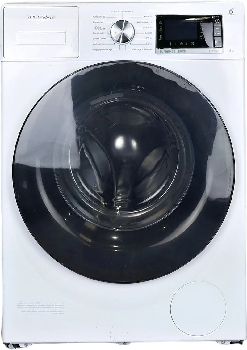 Lave-linge Hublot 8 kg Reconditionné WHIRLPOOL W7X89BSILENCEFR