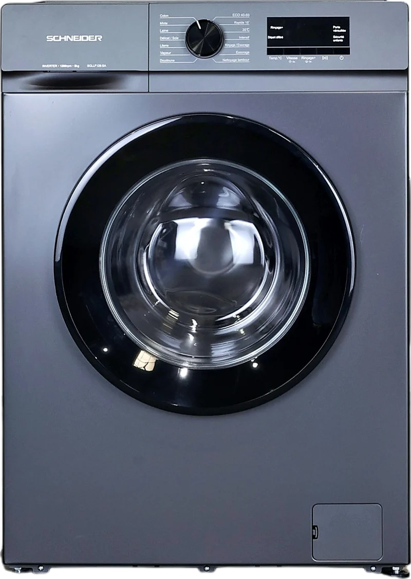Lave-linge Hublot 8 kg Reconditionné SCHNEIDER SCLLF128-SA
