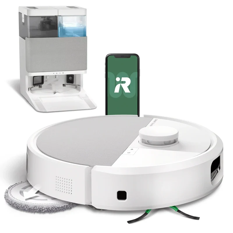 Robot Vacuum & Mop - Roomba Plus 505 Combo - White