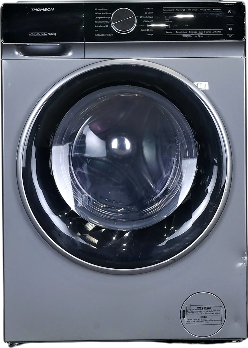 Lave-linge Sechant 9 kg THOMSON THWD96140DGAD