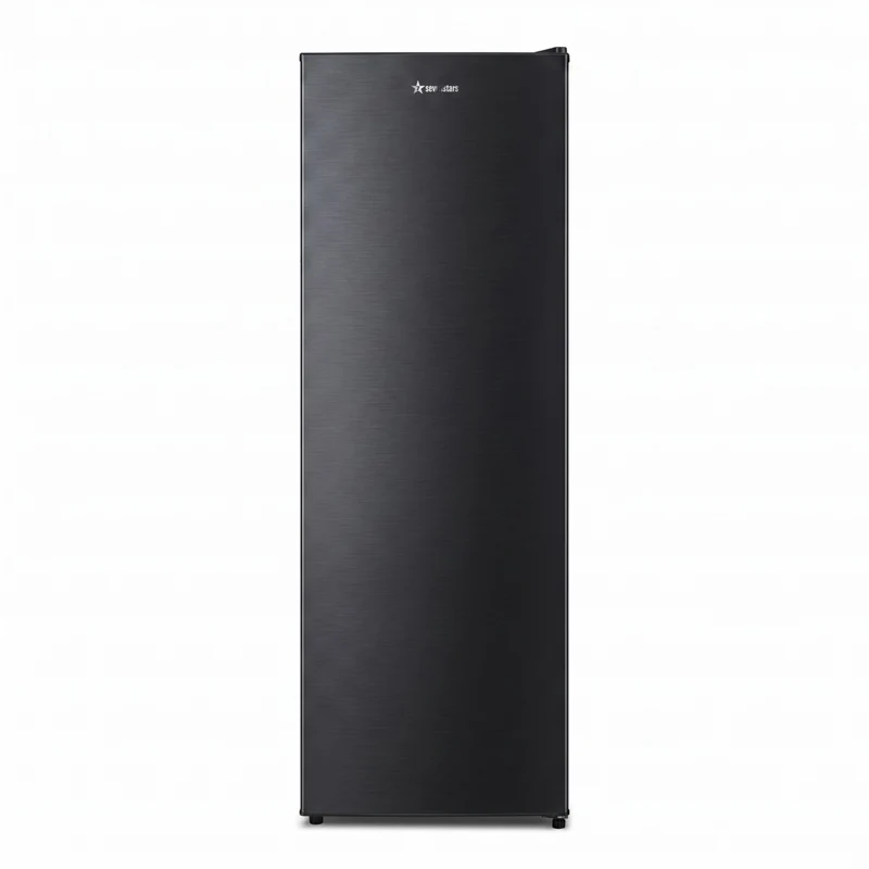 Sevenstars Congélateur armoire S7CA205NFB 206 litres froid ventilé noir brossé