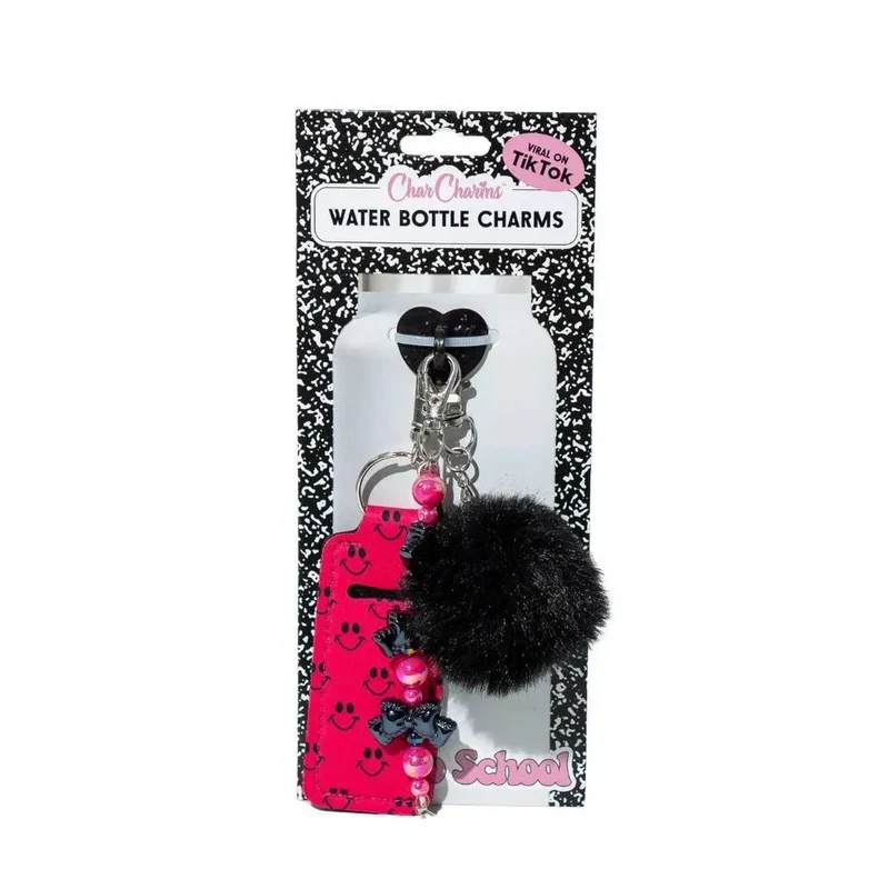 Water Bottle Charm Bundle - Black