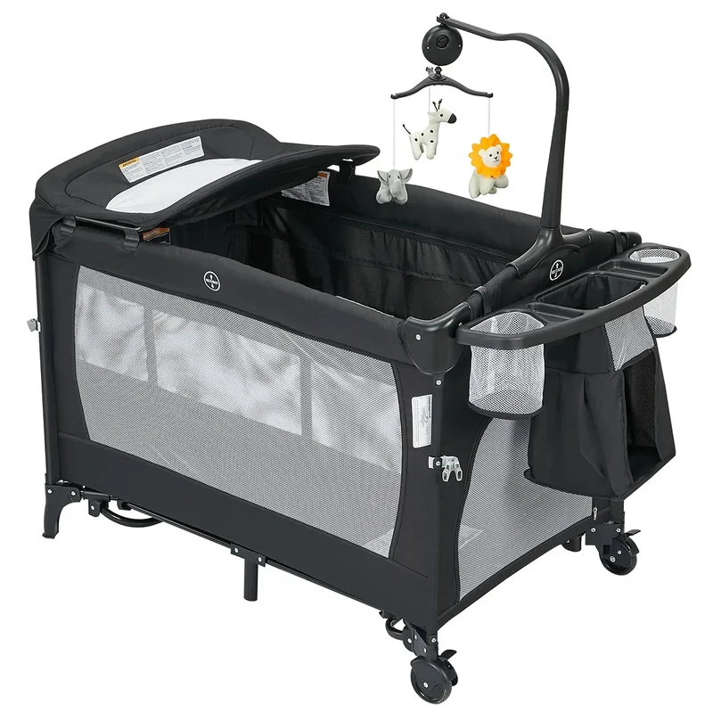Baby Playard With Bassinet And Changing Table