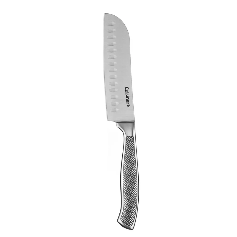 5" Stainless Steel Santoku Knife With Blade Guard