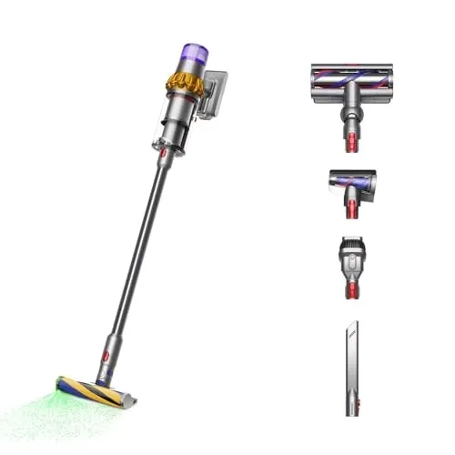 Cordless Vacuum - Dyson V15 Detect Total Clean Extra - Yellow/Nickel