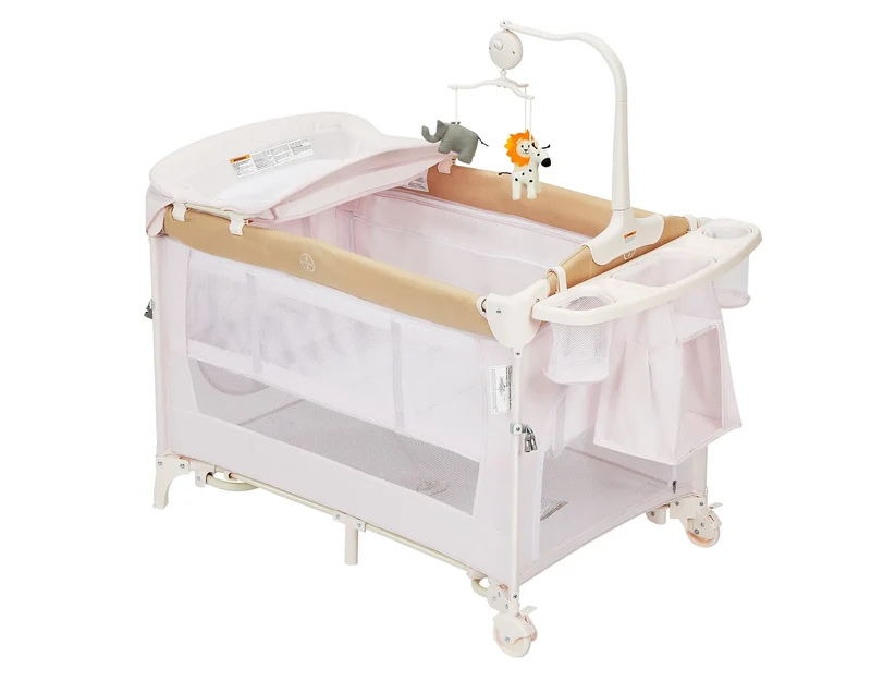 Baby Playard With Bassinet And Changing Table