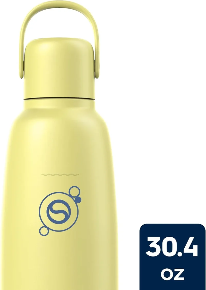 Carbonating Bottle - Fizz & Go Cool - Lemon Zest