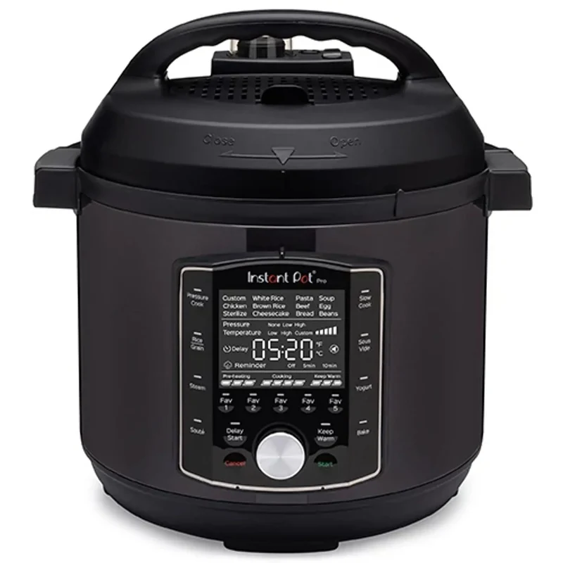8 Qt. Matte Black Duo Pro Electric Pressure Cooker