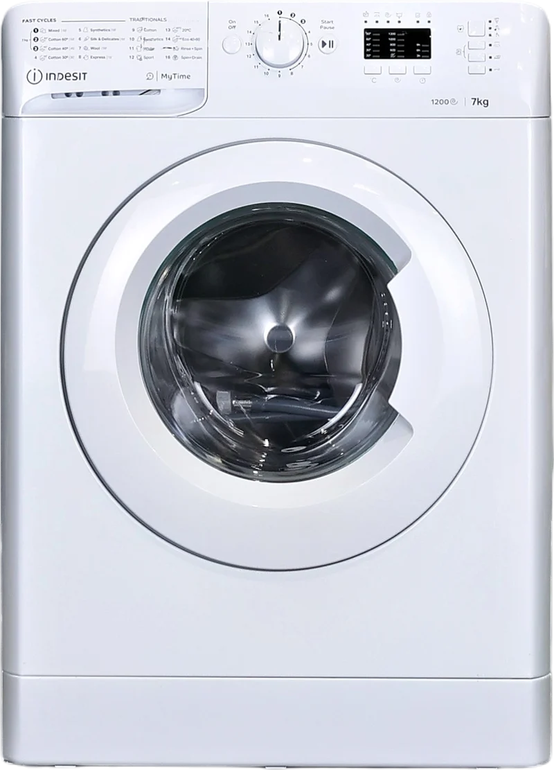 Lave-linge Hublot 7 kg Reconditionné INDESIT MTWA71252WEE