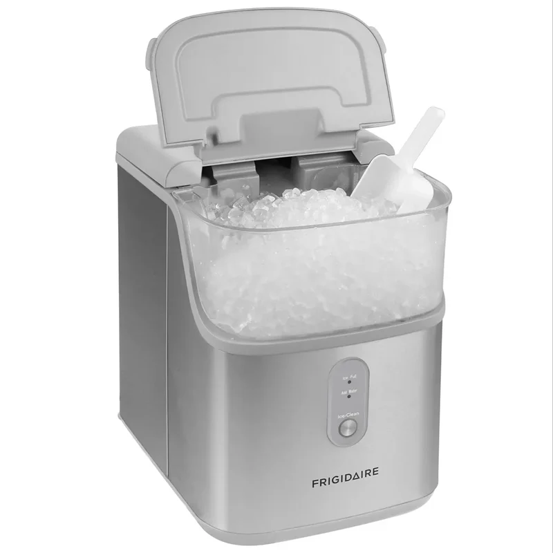 Nugget Ice Maker - Stainless Steel