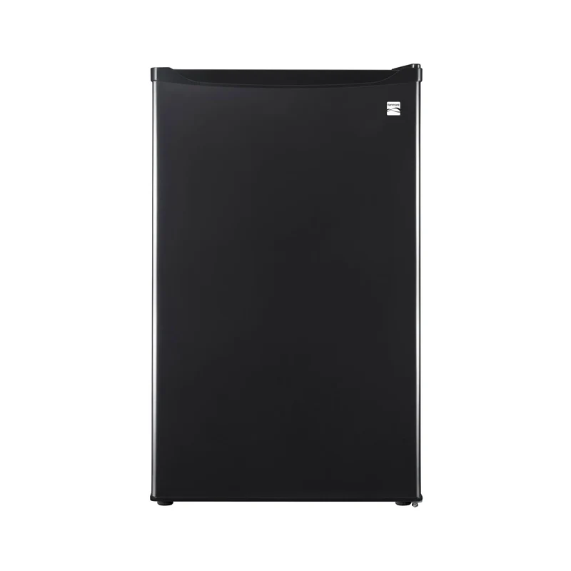 4.3 cu-ft Refrigerator - Black: Compact Freezer, Energy Star, Mini Fridge for Dorms, Adjustable Shelves