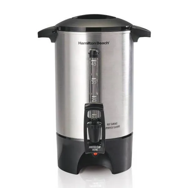 Electric Coffee Urn - 40519 - Chrome Silver