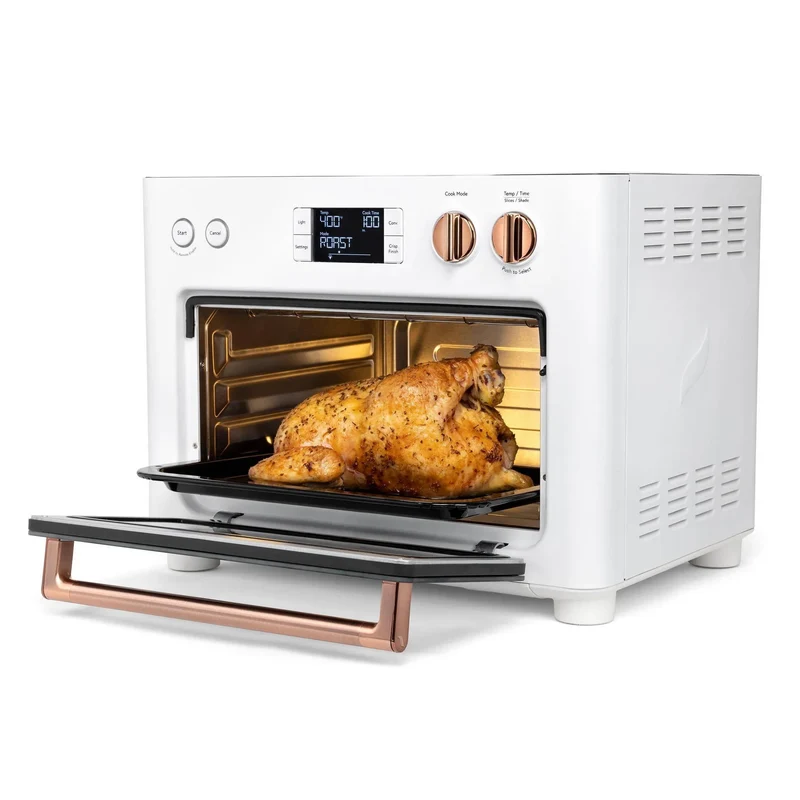 Toaster Oven with Air Fryer - Matte White
