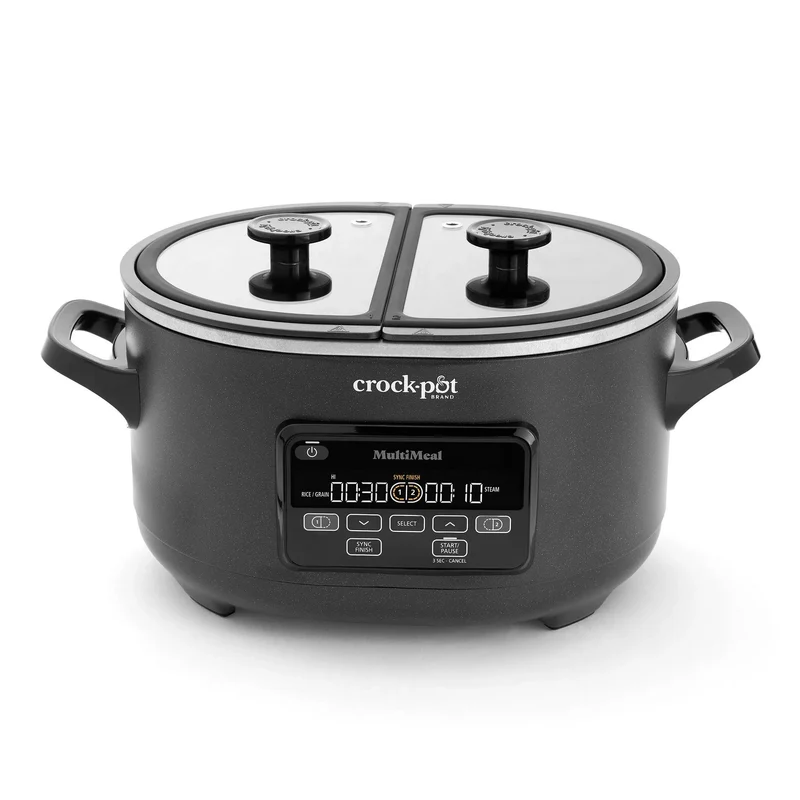 8qt MultiMeal Programmable Slow Cooker Speckled Black