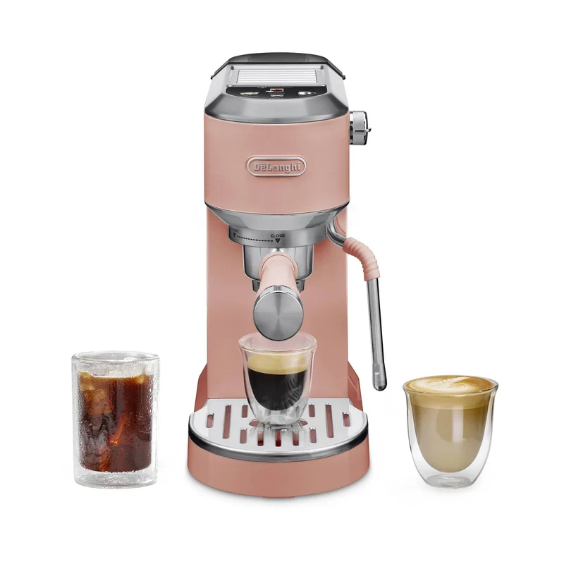 Espresso And Cold Brew Machine - Dedica Duo - Rose