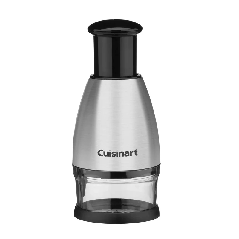 Manual Food & Vegetable Chopper - Stainless Steel