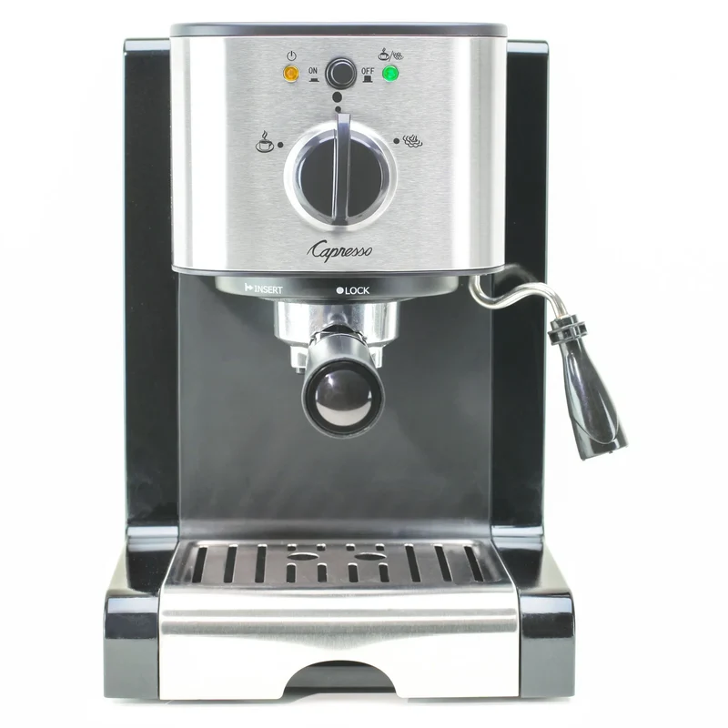 Pump Espresso/Cappuccino Machine - Stainless Steel