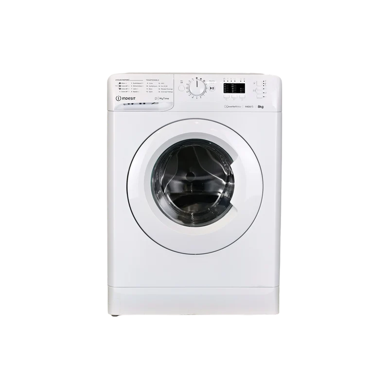 Lave-Linge Hublot 8 kg Reconditionné INDESIT MTWA81495WFR