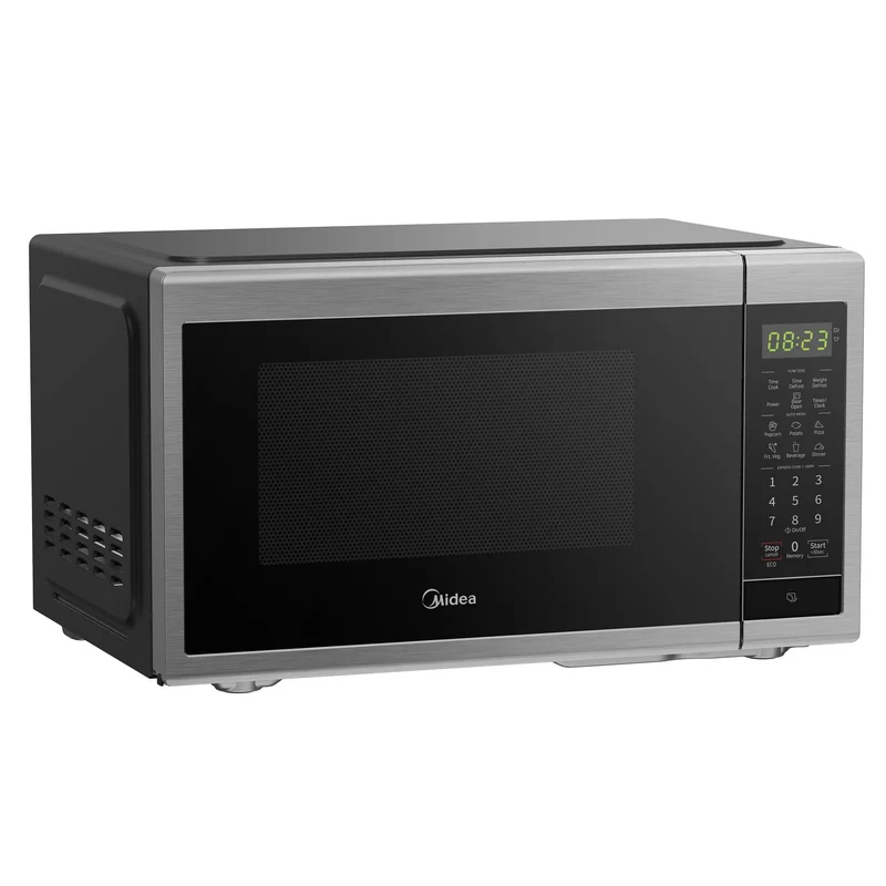 Countertop Microwave Oven - 0.9 Cu. Ft. - Stainless Steel