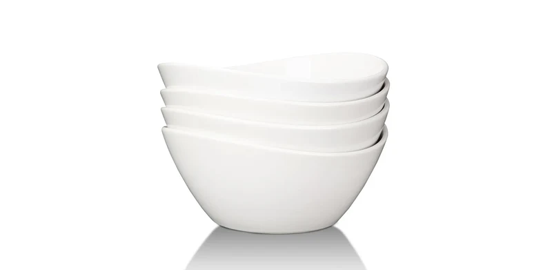 Soup Bowls Set of 4 - White