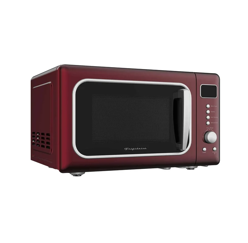 Frigidaire 0.7 cu ft Retro Countertop Microwave Oven Merlot