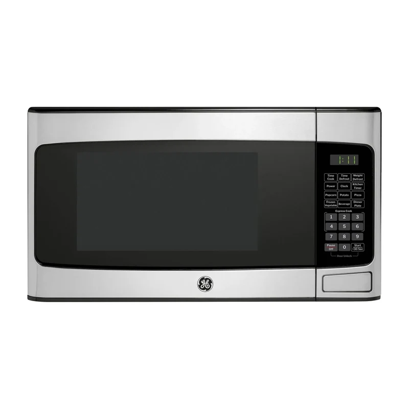 1.1 cu ft Countertop Microwave Oven Stainless Steel