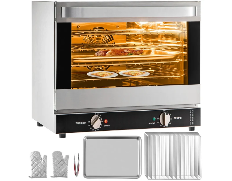 Commercial Convection Oven - Silver