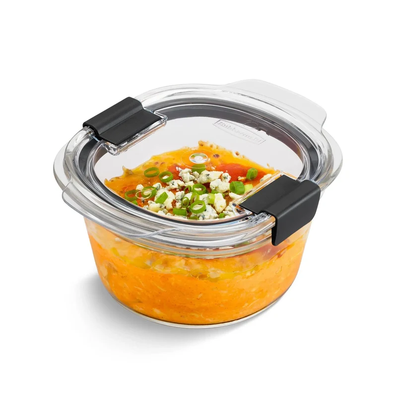 Food Storage Container - Brilliance Glass Round 3 Cup