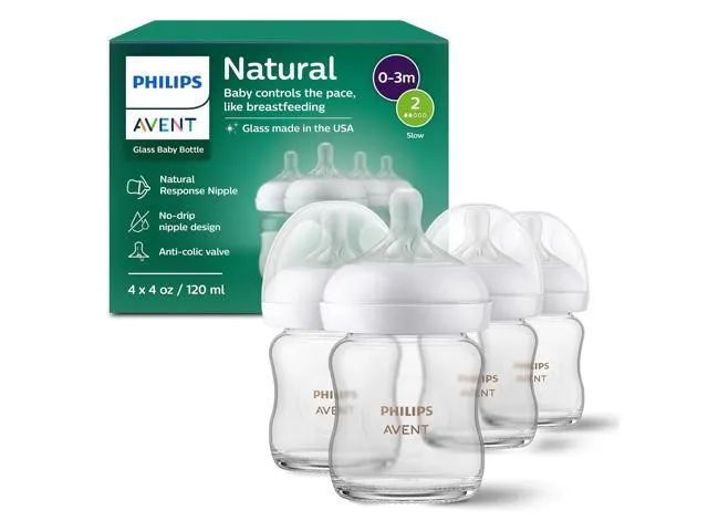 Baby Bottles - Natural Response - Clear