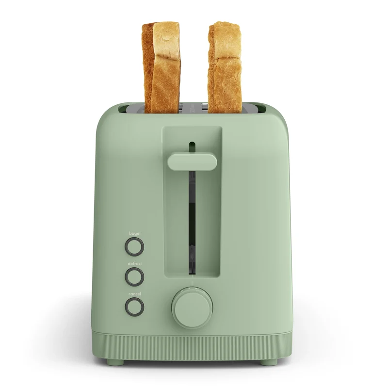 4-Slice Slim Toaster Seaglass