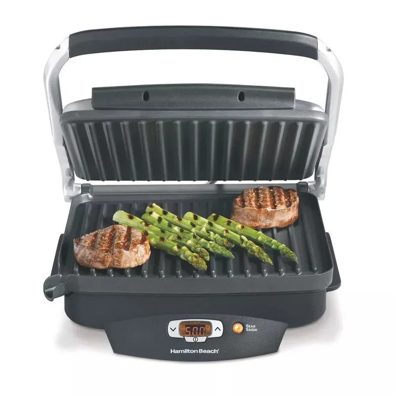 Steak Lover's Indoor Grill - Black