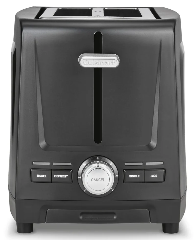 2-Slice XL Slot Toaster - Black