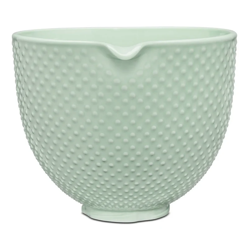Ceramic Mixer Bowl - 5 Qt - Dew Drop