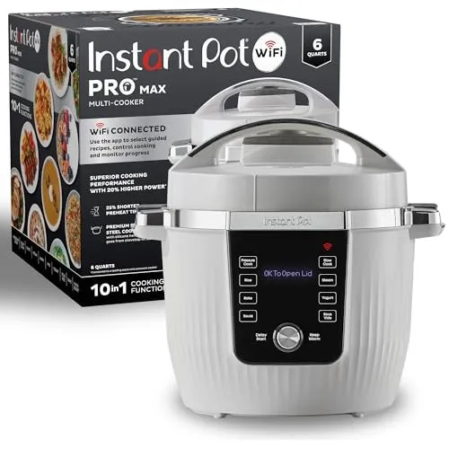 Pro Max WiFi Pressure Cooker - 6qt