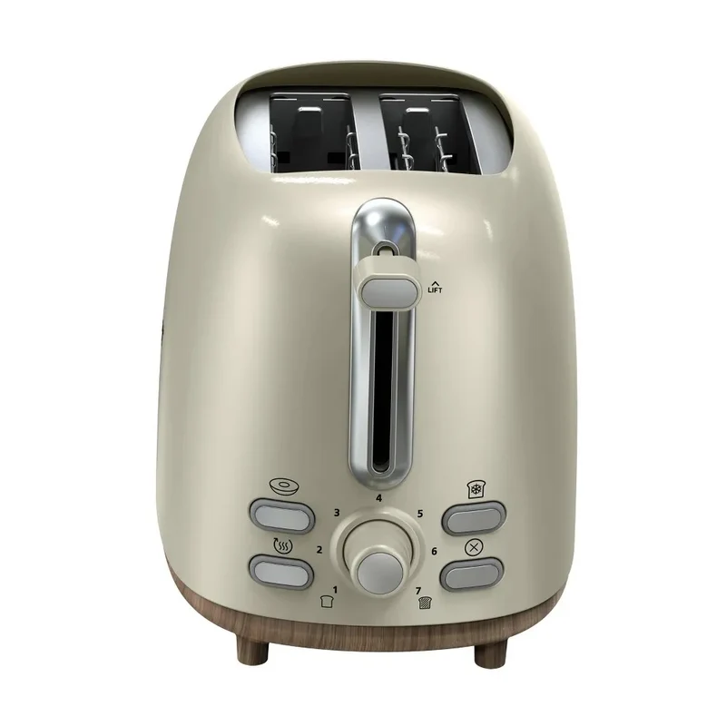 2-Slice Toaster with Extra Wide Slots - Oat Milk