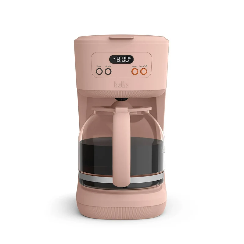 Bella 12-Cup Programmable Coffee Maker - Blossom