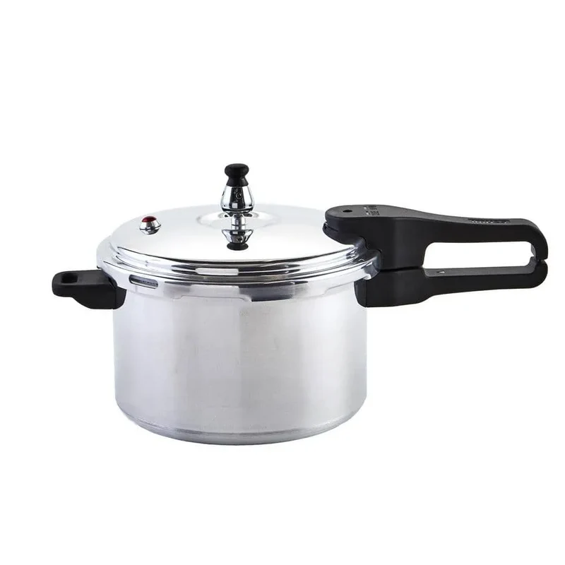 Aluminum Pressure Cooker - 7.0-Quart, Silver
