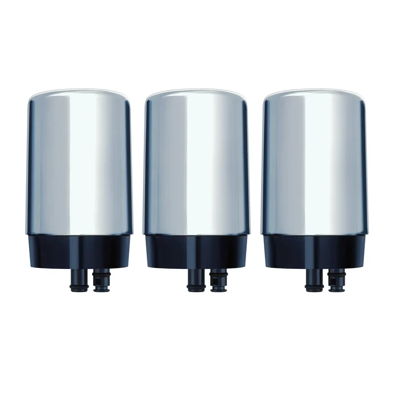 Replacement Water Filters for Brita Faucet Mounts - Chrome