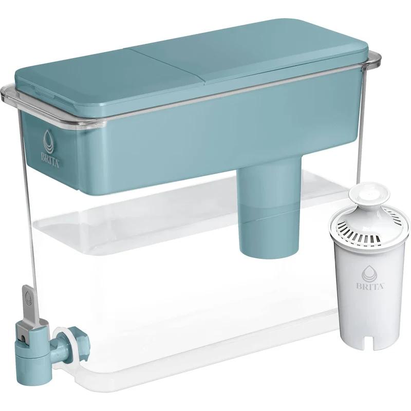 Water Filter Dispenser - Ultramax 27 Cup - Stone Blue