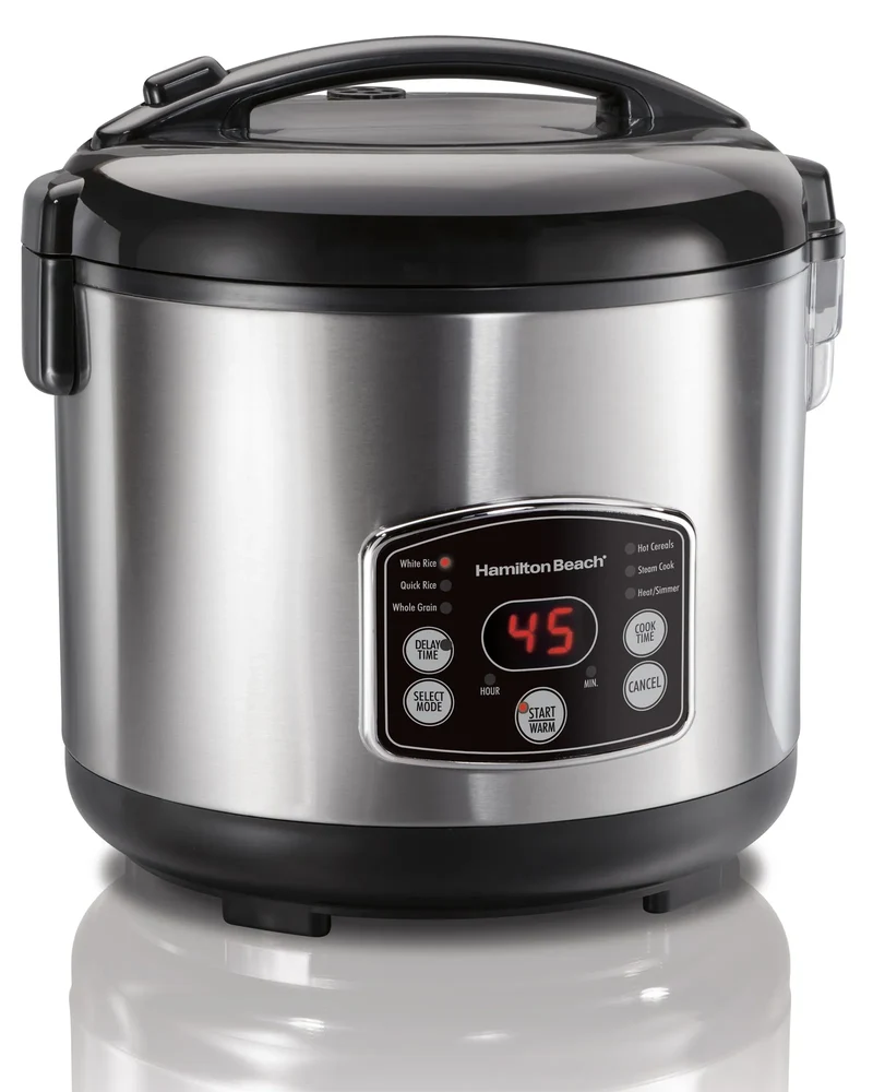 Rice Cooker - 14-Cup - Black