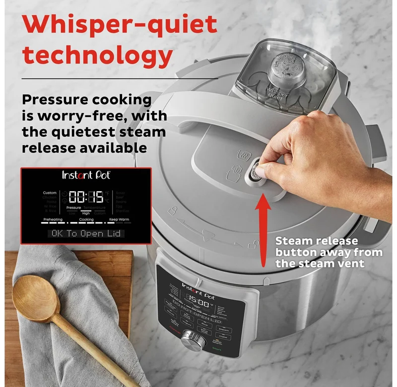 6qt Duo Plus with Whisper Quiet Pressure Cooker
