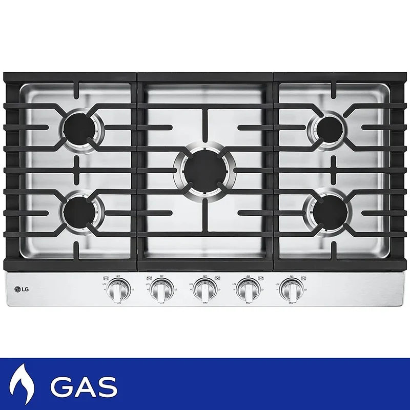 36” GAS Cooktop with UltraHeat 20K BTU Burner