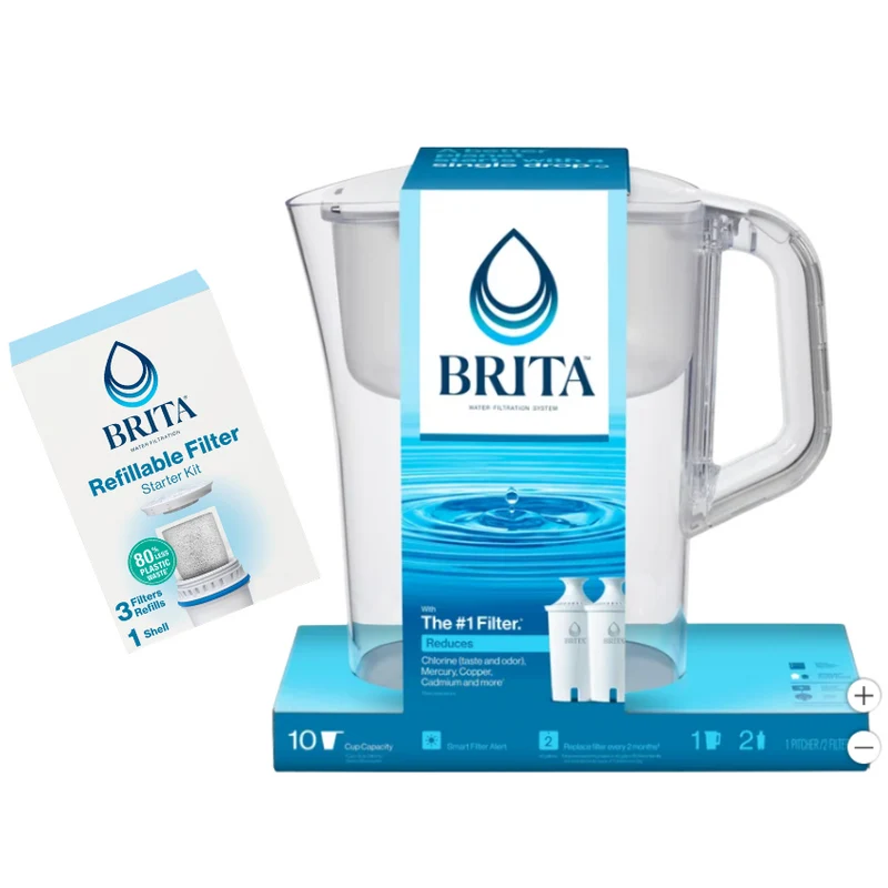 Original 1 Pitcher + Refillable Water Filter Starter Kit