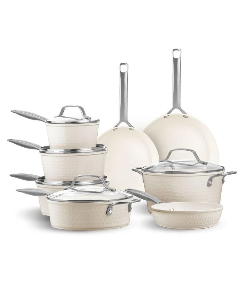 Nonstick Cookware Set - Beige