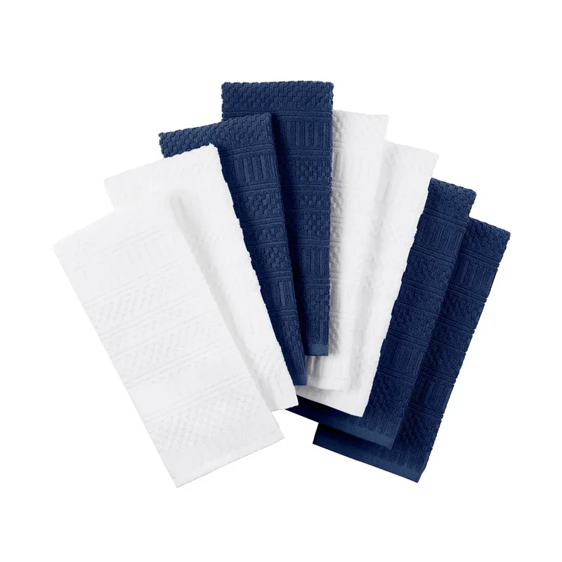 Cotton Classics Kitchen Towels, 8-piece Set