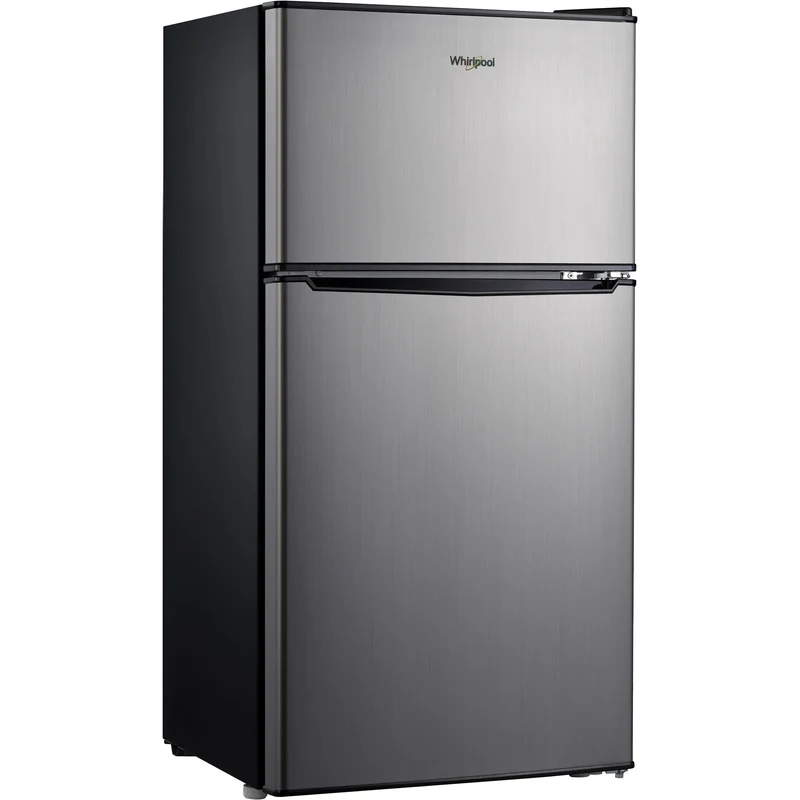 4.0 cu ft Refrigerator WH40S1E - Stainless Steel: Mini Fridge, Energy Star, Reversible Door, 68.34 lbs