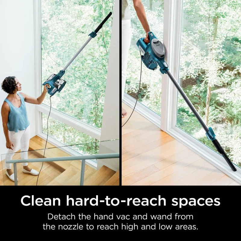 Corded Stick Vacuum - Blue