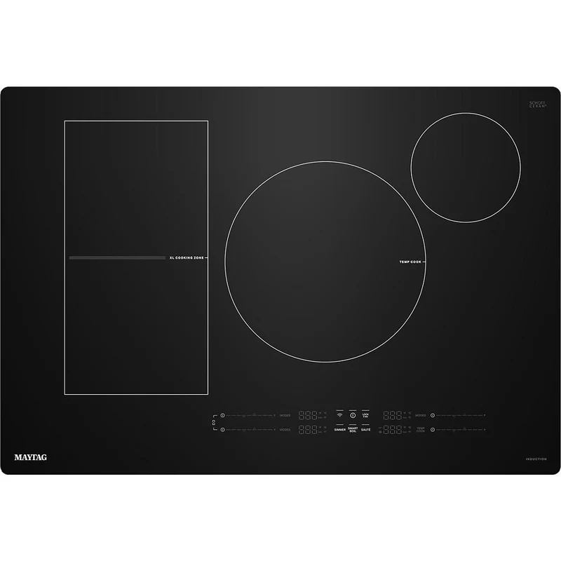 Maytag Table de cuisson encastrée à induction de 30 pouces avec Power Boost MCIT8030SB