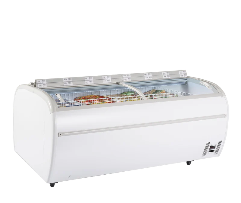 Congélateur réfrigérateur de supermarché Bi température - TEFCOLD - TWIN-220-CF-16320