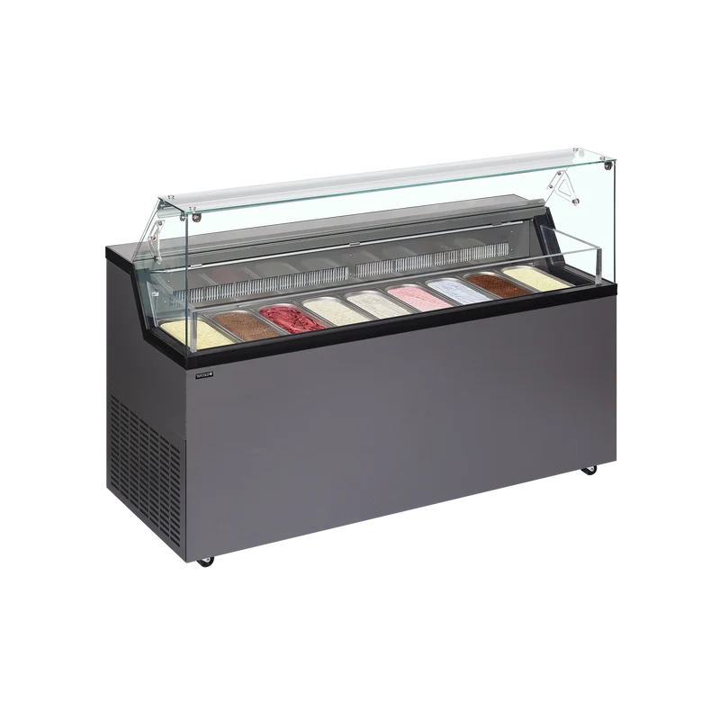 Vitrine pour glace en bac - TEFCOLD - MIRABELLA-9-20328